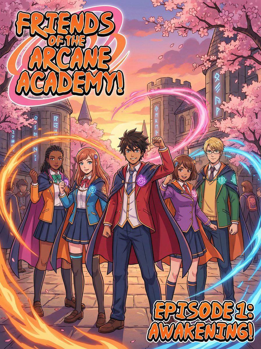 芒果视频动漫-魔法学院